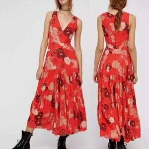 Free People Sure Thing Floral Maxi Dress
